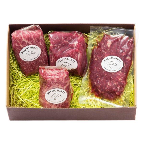 ふじ馬刺し 馬肉 詰め合わせ セット 熊本 上赤身 中トロ 大トロ 各100g ユッケ50g 取り寄せ 冷凍 食品 ギフト 高級 人気 おすすめ 通販 送料無料 お歳暮2023