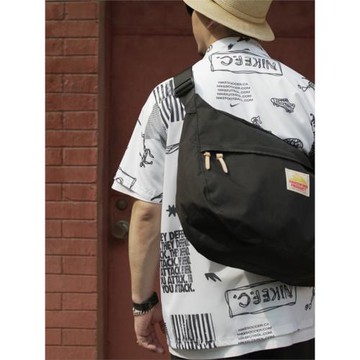 CityBoy山系城市戶外尼龍輕便防水潑旅行大容量電腦斜挎包