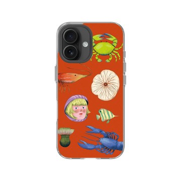 iPhone 16 Clear 透明 - Chubbynida - 烈焰海之舞