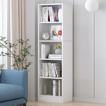 書架落地置物架簡易家用臥室多層窄縫小書柜學生收納小型置物柜