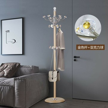 公司貨 附發票 免運 加厚衣帽架簡約現代落地掛衣架家用臥室衣服架新款房間客廳粗架子