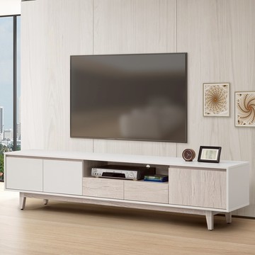 直人木業-TIME現代風212公分電視櫃