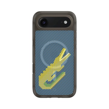 iPhone Air AirX 本質黑 - The Wildlife Collection 動物野境系列 - 美洲鱷 - 線條版