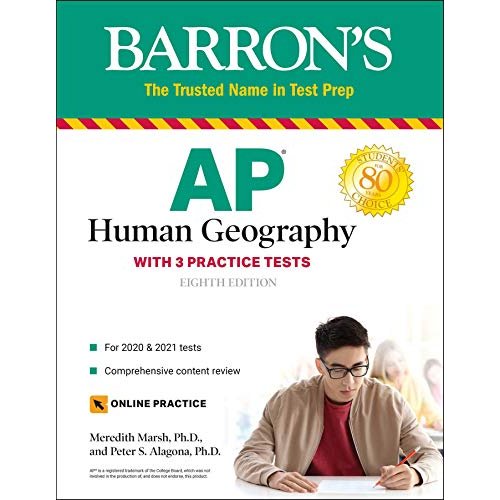 AP Human Geography: with Practice Tests (Barron's Test Prep)