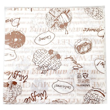 Tina Picnic 三明治包裝紙 Set 50張  15cm x 15cm  1組