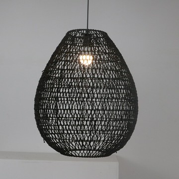 ??快速出貨?? 附發票 藤編紙繩吊燈日式茶室民宿餐廳田園大廳大堂禪意吧臺手工日式燈具