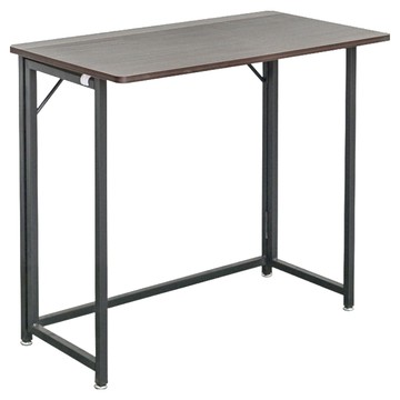 dayneeds 日需百備 日系無印風摺疊書桌 電腦桌 折疊桌 書桌 SBH837308BK  80 x 45 x 70.5cm  胡桃木