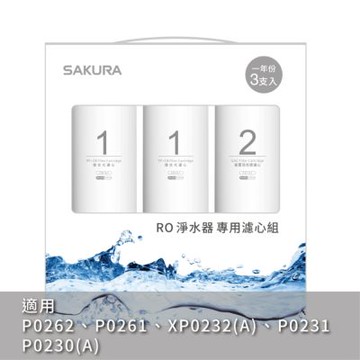 SAKURA 櫻花RO淨水器專用濾心F0191
