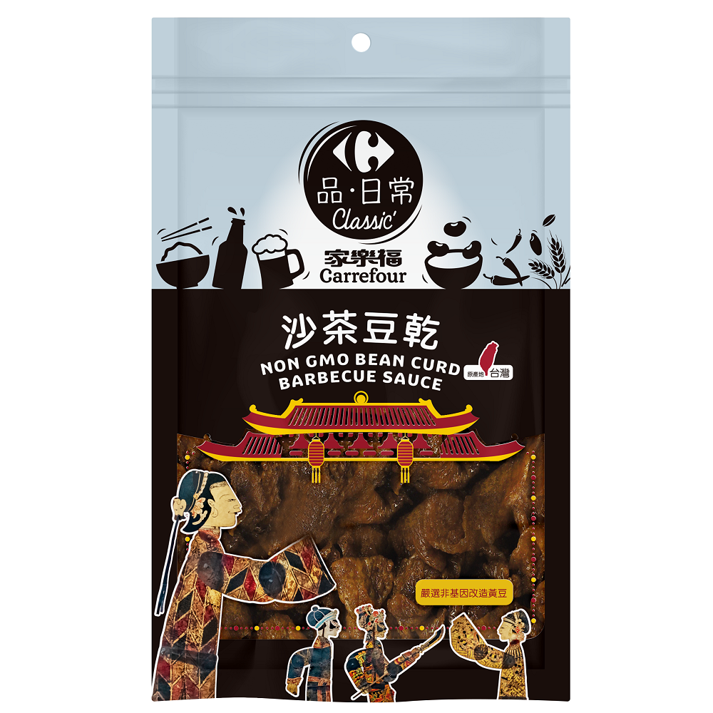 家福沙茶豆乾 非基改 家樂福線上購物 Line購物