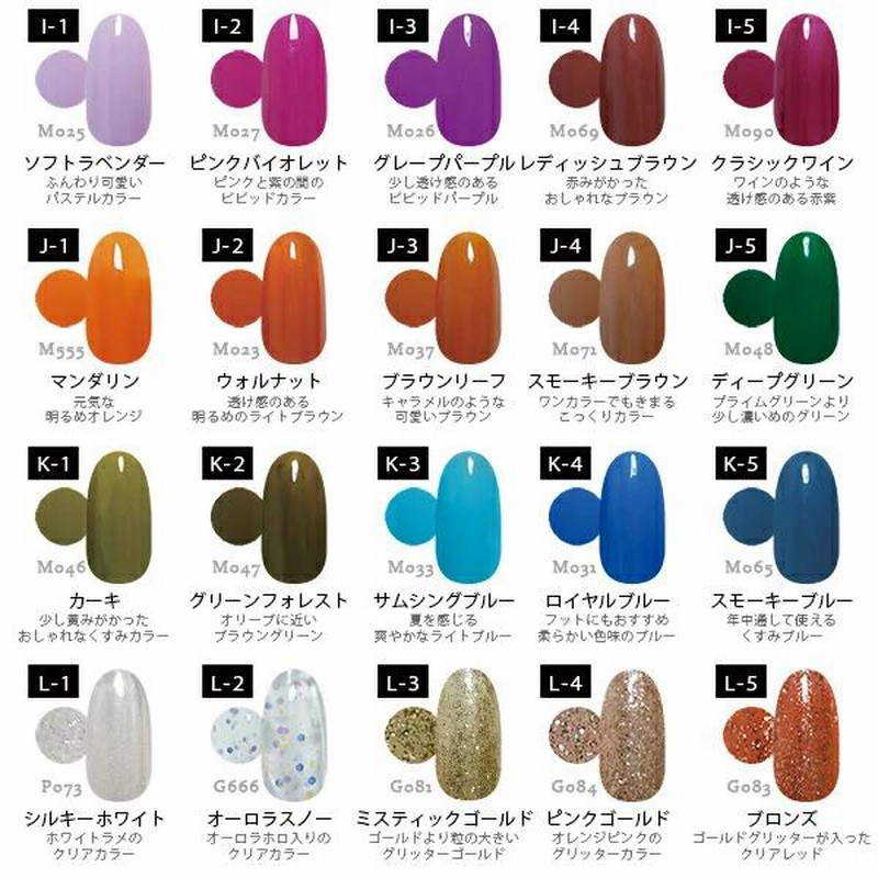 新色追加！全100色】カラージェル DailyGel 3g ジェルネイル
