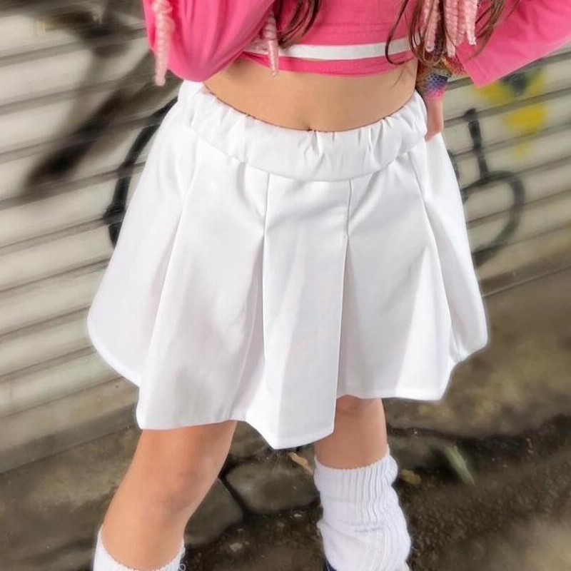 ミニスカート プリーツスカート ダンス 衣装 キュロット ダンス