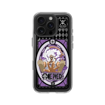 iPhone 16 Pro Clear Case（相機按鈕） 透明 - 航海王 One Piece - Gear 5 - 魯夫覺醒
