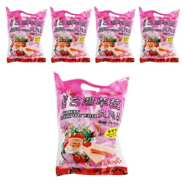 明奇 特濃草莓夾心酥  400g  5袋