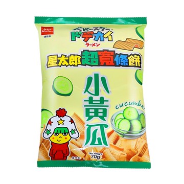 OYATSU優雅食 星太郎超寬條餅-小黃瓜風味(70g)