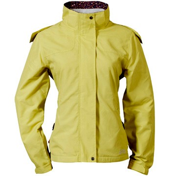 LV3223 女防風潑水天鵝絨外套(芥末黃)