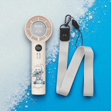 迪士尼 史迪奇 101檔 強力渦輪風扇 送掛繩 製冷冰風扇 TF-06