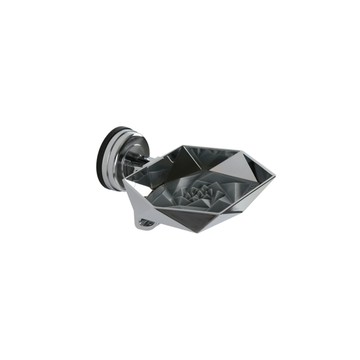 【FECA】F3 玫瑰吸盤皂盤 銀