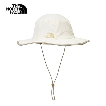 The North Face北面男女款米色UPF40防曬帽｜8EPZM9R 抗UV