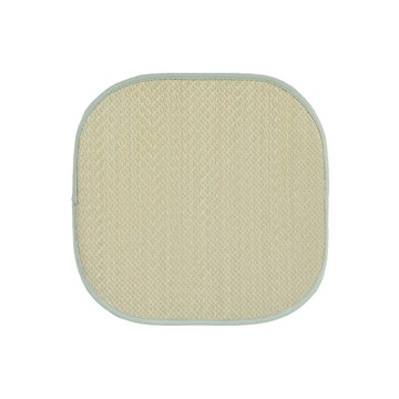 【日本霜山】天然藺草透氣方形椅墊/坐墊(37x37cm)-素面