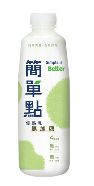 【冷藏】簡單點優酪乳 939ml_無加糖
