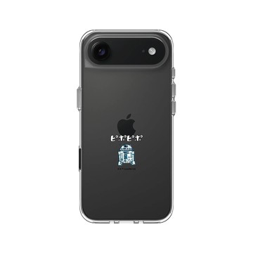 iPhone Air Clear Case（相機按鈕） 透明 - 迪士尼-星際大戰 Star Wars - R2D2-塗鴉藝術