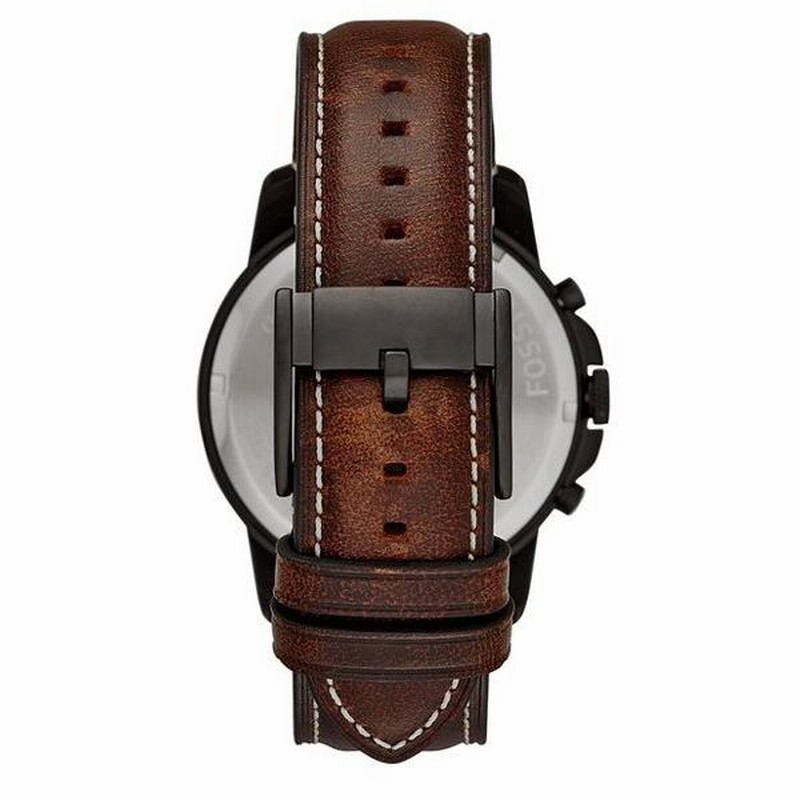 FOSSIL 腕時計 レザーベルト まがっ
