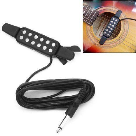 HDER Guitar ピックアップ Acoustic   Electric Transducer