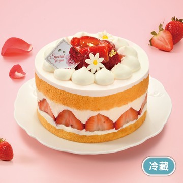 草莓裸感蛋糕