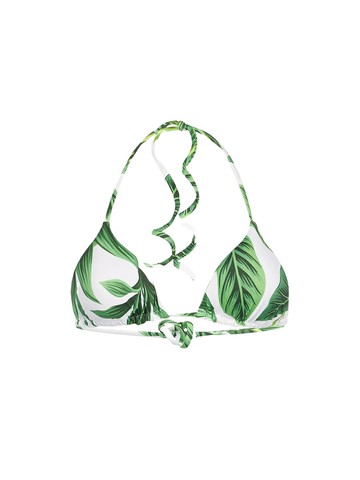 MC2 Saint Barth Triangle Top With Tropical Print