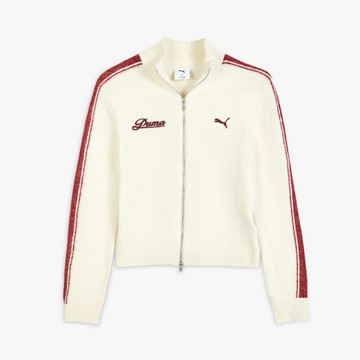 PUMA 流行系列Retro Tape合身針織立領外套 女性