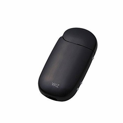 iQOS アイコス 用 アルミ ケース 2.4 Plus / 2.4 両対応 ストラップホルダー付き 工具不要 ネオジウム磁石で簡単装着 WIZ (ブ