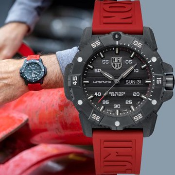LUMINOX 雷明時 U.S. Navy SEAL 海豹部隊聯名200米機械錶 1212購物節 送禮推薦-45mm 1LM-3875
