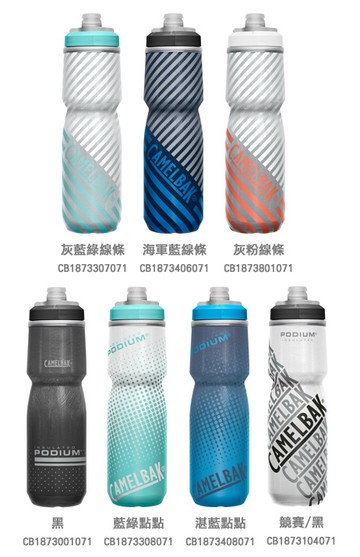 【【蘋果戶外】】美國 Camelbak Podium【710ml】保冷噴射水瓶 單車水瓶 保溫水壺 路跑水壺 自行車水壺 保溫水瓶 保冷瓶 單車水壺 運動水壺