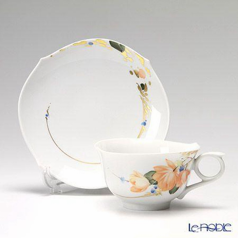 マイセン ベゴニア 720290／28633 ティーカップ＆ソーサー 170ml