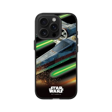 iPhone 16 Pro Clear (相機按鈕) 酷墨灰 - 迪士尼-星際大戰 Star Wars - X翼戰機
