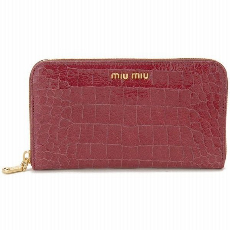 ミュウミュウ Miumiu 財布 レディース 長財布 5m0506 Nkg F0233 Azalea パープルピンク レディース ブランド 通販 Lineポイント最大0 5 Get Lineショッピング