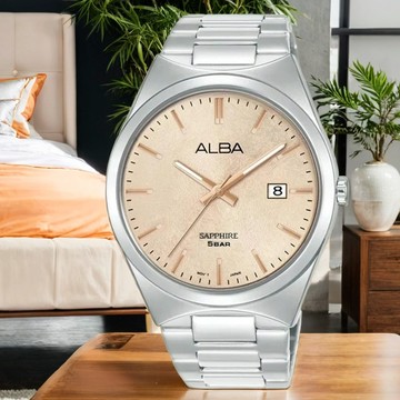 ALBA 雅柏 簡約時尚大三針手錶-41mm(AS9V79X1/VJ42-X384P)