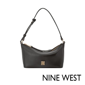 【NINE WEST】ANDERS 經典造型 肩背包包 - 黑色(564572) 腋下包 小包 精美箱裝