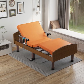 免運 開發票 老人電動護理床折疊床輔助起身器加硬臥床墊雙電機臥翻身起床器 快速出貨