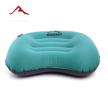 Widesea野營充氣枕頭 迷你超輕便攜午休枕  柔軟戶外露營空氣枕頭