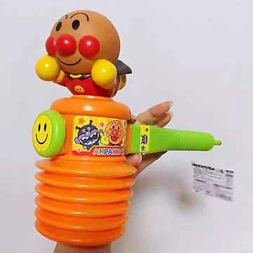🌞包包優選寶藏品🌟🌟日本進口麪包超人PINOCCHIO敲敲錘子敲打玩具寶寶兒童聲音響亮榔🌞