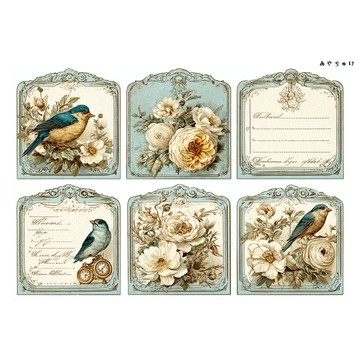 【10月新作】20-103-0178 裁切紙・拼貼素材