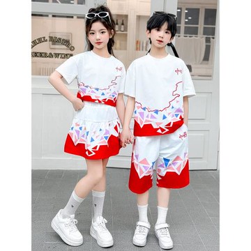 男童春季套裝2025新款中大兒童炸街運動裝潮童裝洋氣網紅男孩帥氣