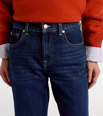 7 For All Mankind Tess high-rise straight jeans