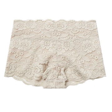 On Street 微雕美學蕾絲褲-駝色