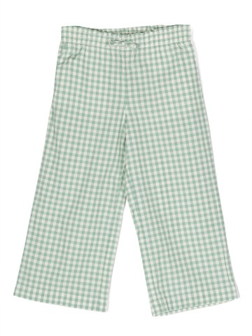 Ralph Lauren Kids - gingham-check cropped cotton trousers - kids - Cotton - 6X - Green
