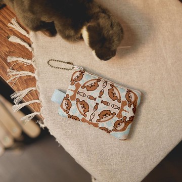 【零錢包】暢泳吧  水獺們 / 磁磚系列