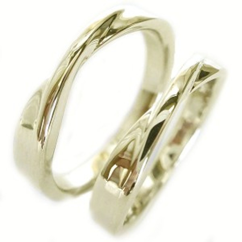 結婚指輪 マリッジリング ゴールドk10 ペアリング ペア2本セット K10yg