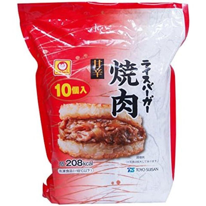 マルちゃん ライスバーガー焼肉 10個入（冷凍）1.2Kg