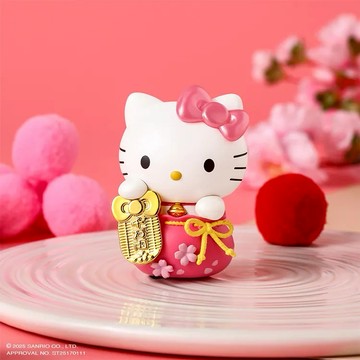 財運亨通 招福招財💰【三麗鷗Sanrio】Hello Kitty 凱蒂貓 福包公仔【墊腳石】盒玩 擺飾 療癒小物 禮品